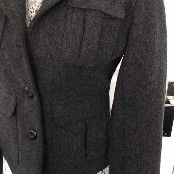 Wool Grey Jacket - Picture 7 of 8